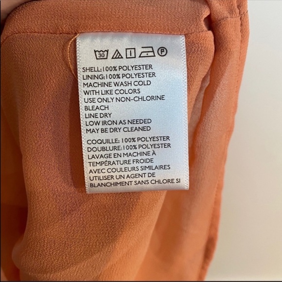 Silence + Noise Peach Silky Maxi Slip Dress - Picture 8 of 8